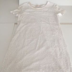 Michael Kors White Sequin Short Dress